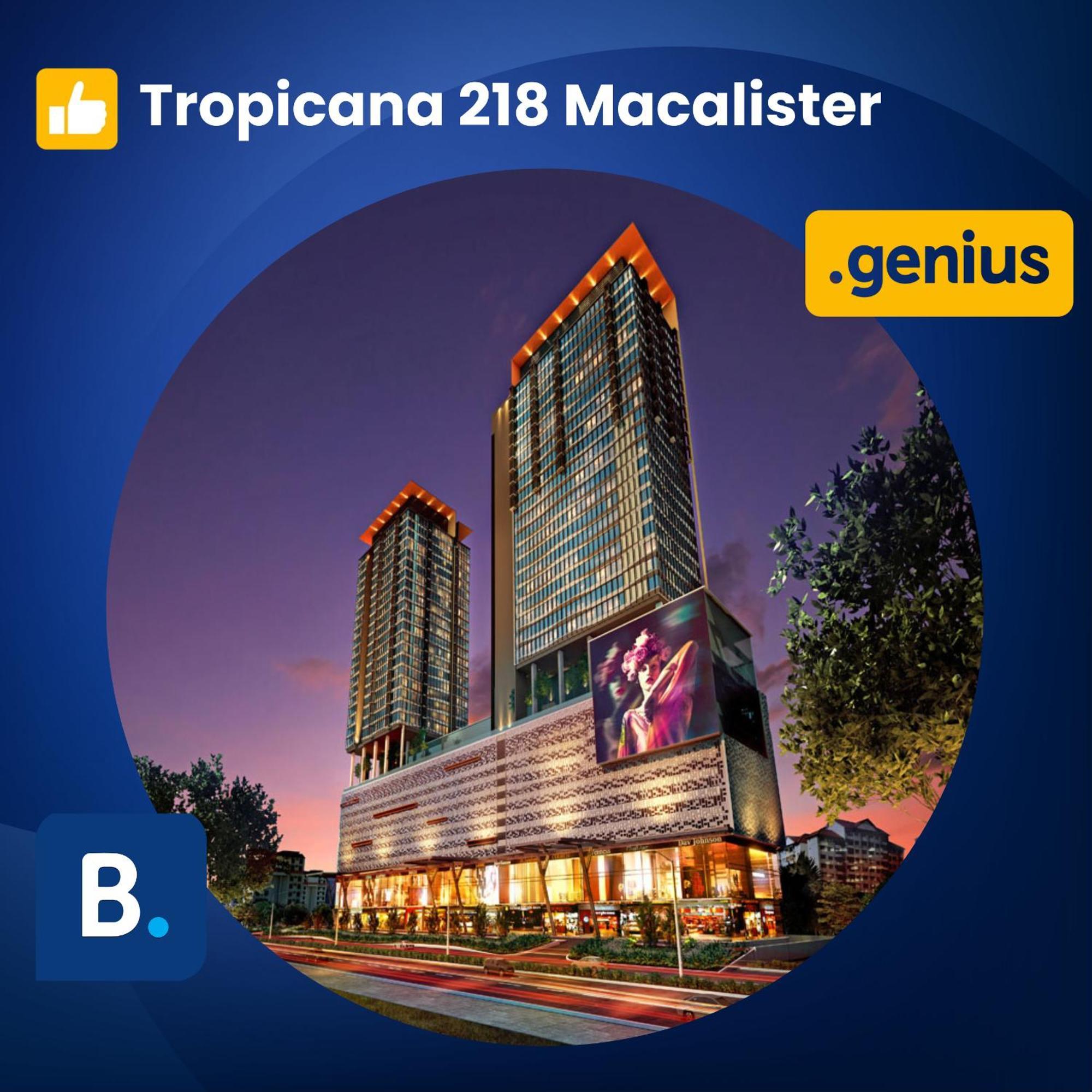 Tropicana 218 Macalister Penang Appartement George Town Buitenkant foto